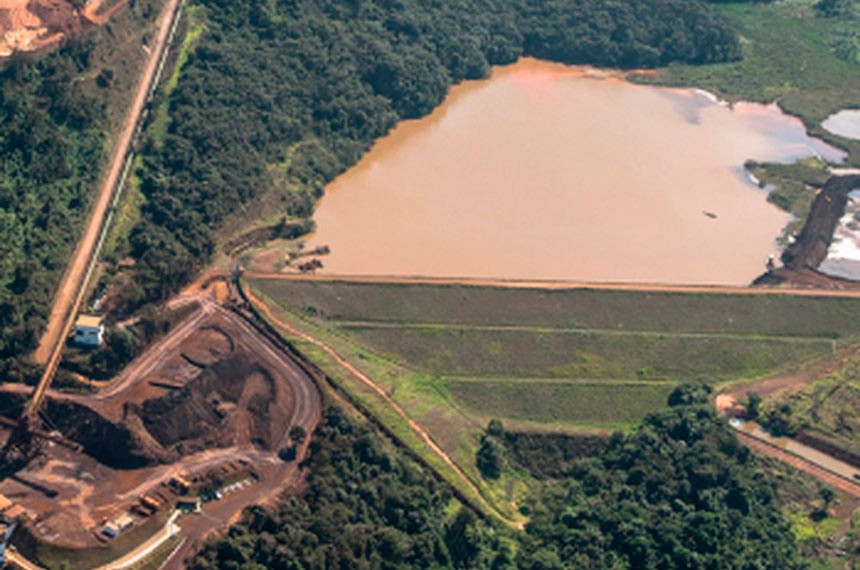 Barragem VI,  Mina Córrego do Feijão -MG